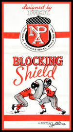 "ANDY ROBUSTELLI N.Y. GIANTS BLOCKING SHIELD" BOXED.