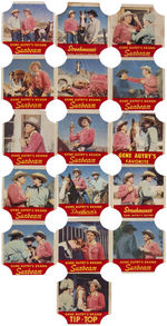 "GENE AUTRY" COMPLETE BREAD END LABEL ALBUM #5.