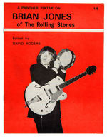 ROLLING STONES FOUNDING MEMBER BRIAN JONES SIGNED MAGAZINE.