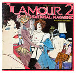 “GLAMOUR INTERNATIONAL MAGAZINE” LOT “THE ART OF MANARA” EROTIC ART HARDCOVER.