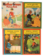 "MOTHER GOOSE" WHITMAN FILE COPY BOOKS.