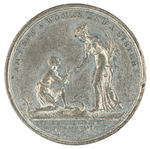 BRITISH ANTI-SLAVERY MEDAL BY “HALLIDAY” CIRCA 1835.