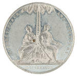 LARGE BRITISH 1838 MEDAL “TO COMMEMORATE THE ABOLITION OF NEGRO APPRENTICESHIP…”