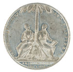 BRITISH MEDAL HONORING JOSEPH STURGE 1839.