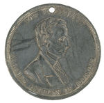 LINCOLN 1860 RARE “TRIAL PIECE” BY TRUE.