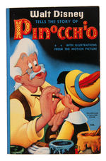 "PINOCCHIO" SCARCE DISNEY BOOK PAIR.
