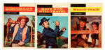 TV WESTERNS GUM CARD SET.