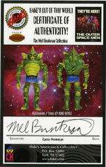 THE OUTER SPACE MEN BY COLORFORMS  COLOSSUS REX THE MAN FROM JUPITER ORIGINAL EPOXY PROTOTYPE.