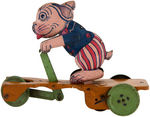 BONZO SCOOTER CHEIN WIND-UP TOY.