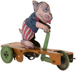 BONZO SCOOTER CHEIN WIND-UP TOY.
