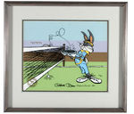 BUGS BUNNY LIMITED EDITION FRAMED ANIMATION CEL DISPLAY.