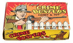 "NOVEL CRIME BUSTERS CANDY & TOY" BOX.