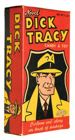 "NOVEL DICK TRACY CANDY & TOY" LARGE SIZE BOX.