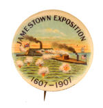 JAMESTOWN EXPO SHOWING MONITOR & MERRIMAC BATTLE FROM HAKE COLLECTION & CPB.