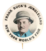 LARGE 1939 NYWF "FRANK BUCK'S JUNGLELAND" FROM HAKE COLLECTION & CPB.