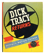 "DICK TRACY RETURNS" CHOICE CONDITION BTLB.