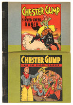 "CHESTER GUMP" PREMIUM BOOK PAIR.