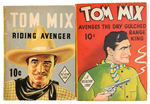 "TOM MIX" FAST-ACTION BOOK PAIR.