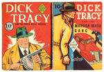 "DICK TRACY" FAST-ACTON BOOK PAIR.