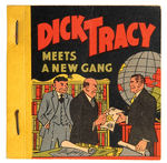 "DICK TRACY MEETS A NEW GANG" TARZAN ICE CREAM PREMIUM BOOK.