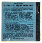 "DICK TRACY MEETS A NEW GANG" TARZAN ICE CREAM PREMIUM BOOK.