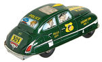 "DICK TRACY SQUAD CAR NO. 1" MARX FRICTION CAR.