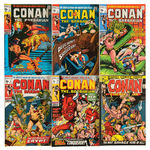 "CONAN THE BARBARIAN" COMIC BOOK LOT.