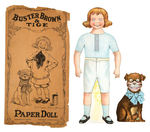 "BUSTER BROWN & TIGE PAPER DOLL" W/ENVELOPE.