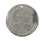 1864 CAMPAIGN MEDAL USING LINCOLN'S NICKNAME "HONEST OLD ABE."