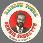 NATIONAL ALLIANCE PARTY 1984 CANDIDATE.