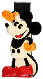 MICKEY MOUSE FIGURAL COMPOSITION PENCIL BOX (COLOR VARIATION) BY DIXON.