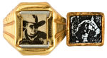 LONE RANGER NAVY INSIGNIA SECRET COMPARTMENT RING HIGH GRADE WITH ONE ORIGINAL PHOTO.