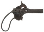 "HOT SPUR" EARLY CAST IRON CAP PISTOL.