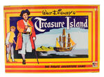 "WALT DISNEY'S TREASURE ISLAND PIRATE ADVENTURE GAME" ART LID VARIETY.