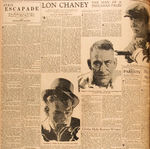 "ST. LOUIS POST DISPATCH" BOUND 1930 NEWSPAPERS.