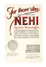 "NEHI" SODA PREMIUM BOOK.