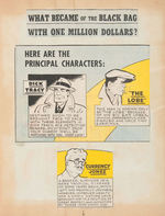"DICK TRACY MYSTERY CONTEST" GROUP EXCLUSIVE TO CHICAGO TRIBUNE NEWSPAPER.