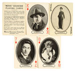 MOVIE STAR PLAYING CARD DECK PAIR.