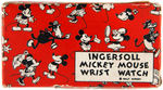 "INGERSOLL MICKEY MOUSE WRIST WATCH" BOXED VERSION FROM FALL/WINTER 1933.