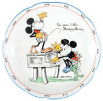 MICKEY & MINNIE MOUSE EXCEPTIONAL PARAGON CHINA PLATE.