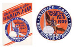 1939 NEW YORK WORLD'S FAIR BOY SCOUT/SERVICE CAMP LOT.