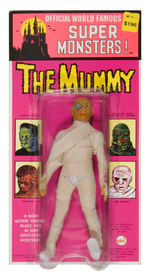 "THE MUMMY" AHI FIGURE ON CARD.