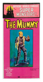 "THE MUMMY" AHI FIGURE ON CARD.