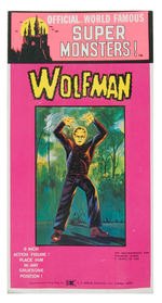 "WOLFMAN" AHI FIGURE ON CARD.