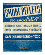 "SMOKE-RING GUN" WITH PELLETS.