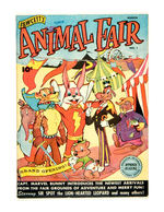 ANIMAL FAIR #1 MARCH 1946 FAWCETT COMICS LIBRARY OF CONGRESS COPY.