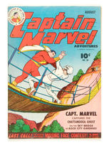 CAPTAIN MARVEL ADVENTURES #38 AUGUST 1944 FAWCETT PUBLICATIONS.