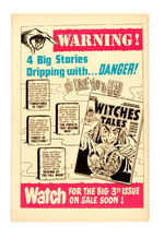 CHAMBER OF CHILLS #21 (#1) JUNE 1951 HARVEY PUBLICATIONS/WITCHES TALES HARVEY FILE COPY.