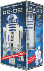 "STAR WARS - R2-D2 FULLY OPERATIONAL DROID" BOXED BATTERY-OPERATED TOY.