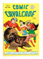 COMIC CAVALCADE #18 DECEMBER-JANUARY 1946 DC COMICS.